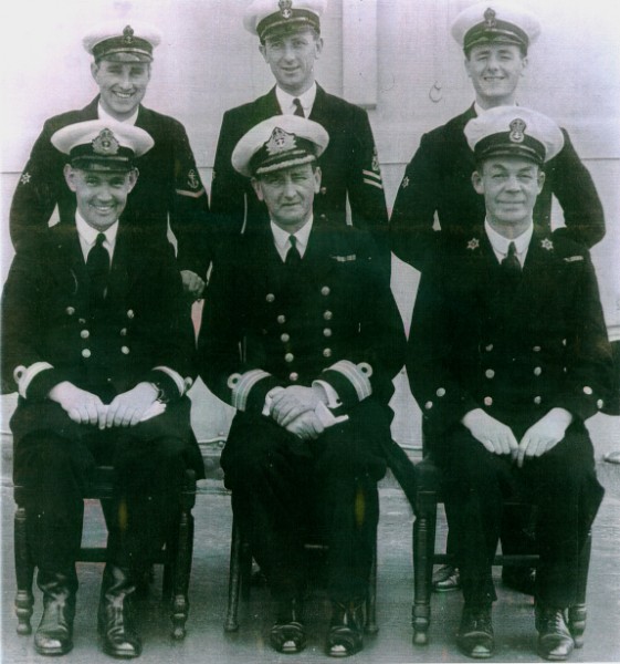 HMS Glorious Writers. Joseph Patrick Kelly (top left)